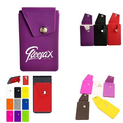 Silicone Phone Pocket With Stand